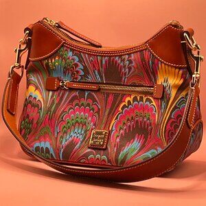 Dooney and Burke Plume Small Hobo Bag